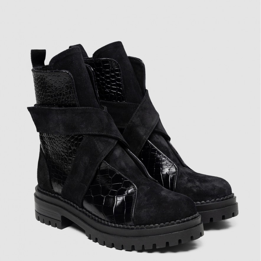   Bocanci - .Bristol - Croco Black